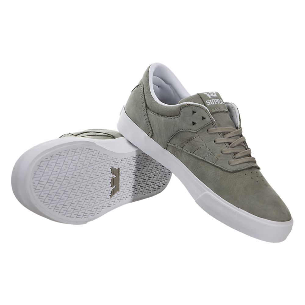 Baskets Basses Supra Phoenix Vert Laurel Oak/White Homme | WZJ-42673984